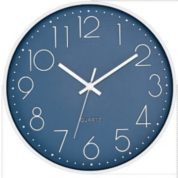 Reloj colgante de 10 pulgadas, reloj de pared, sala de estar, reloj de cuarzo silencioso para el hogar, suministro de comercio electrónico transfronterizo de Amazon al por mayor