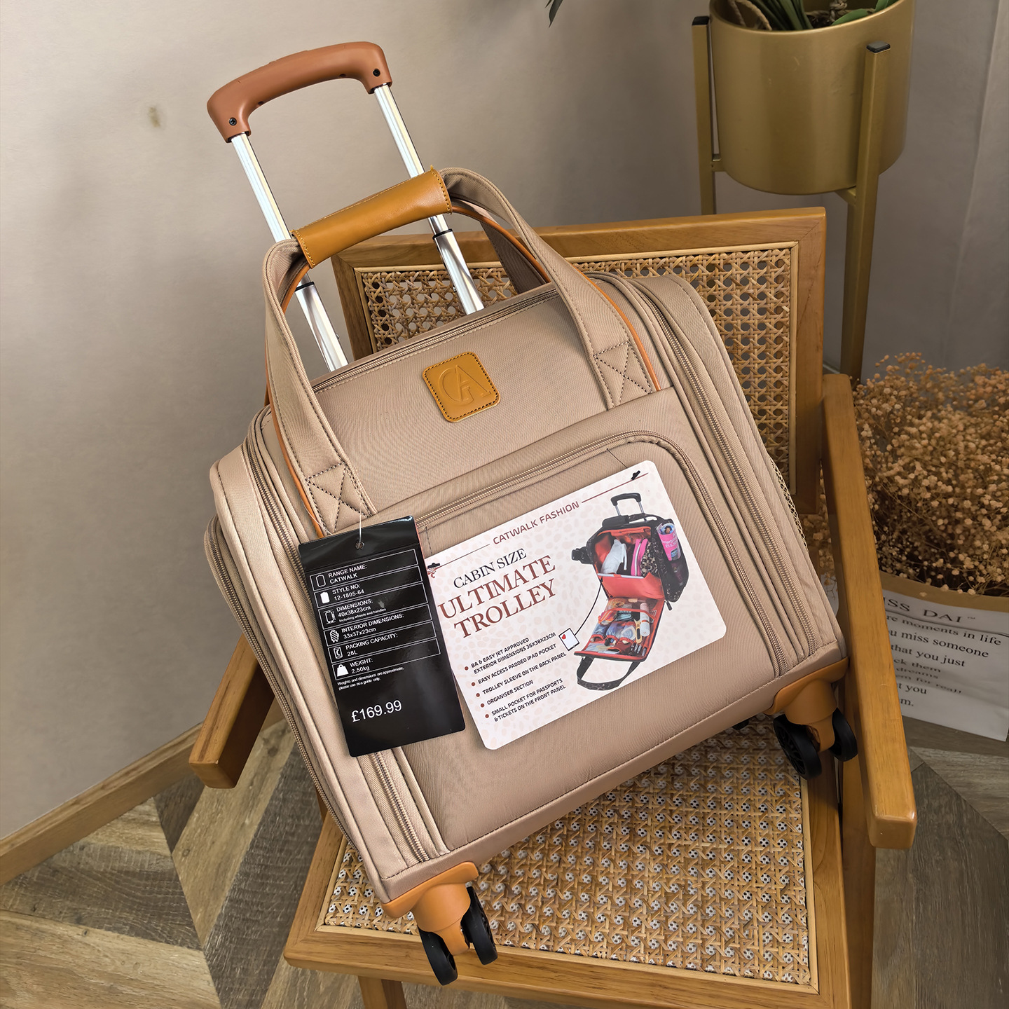 跨境16寸登机手提箱行李箱万向轮短途超轻拉杆箱防泼牛津布小型包