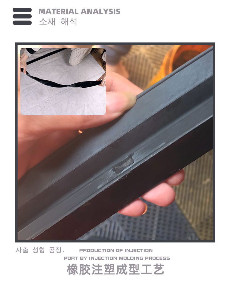 Universal Sedan Rear Wing No-Drill Modification Legal for Lynk & Co 05 Exterior Rubber Blade Spoiler Wholesale