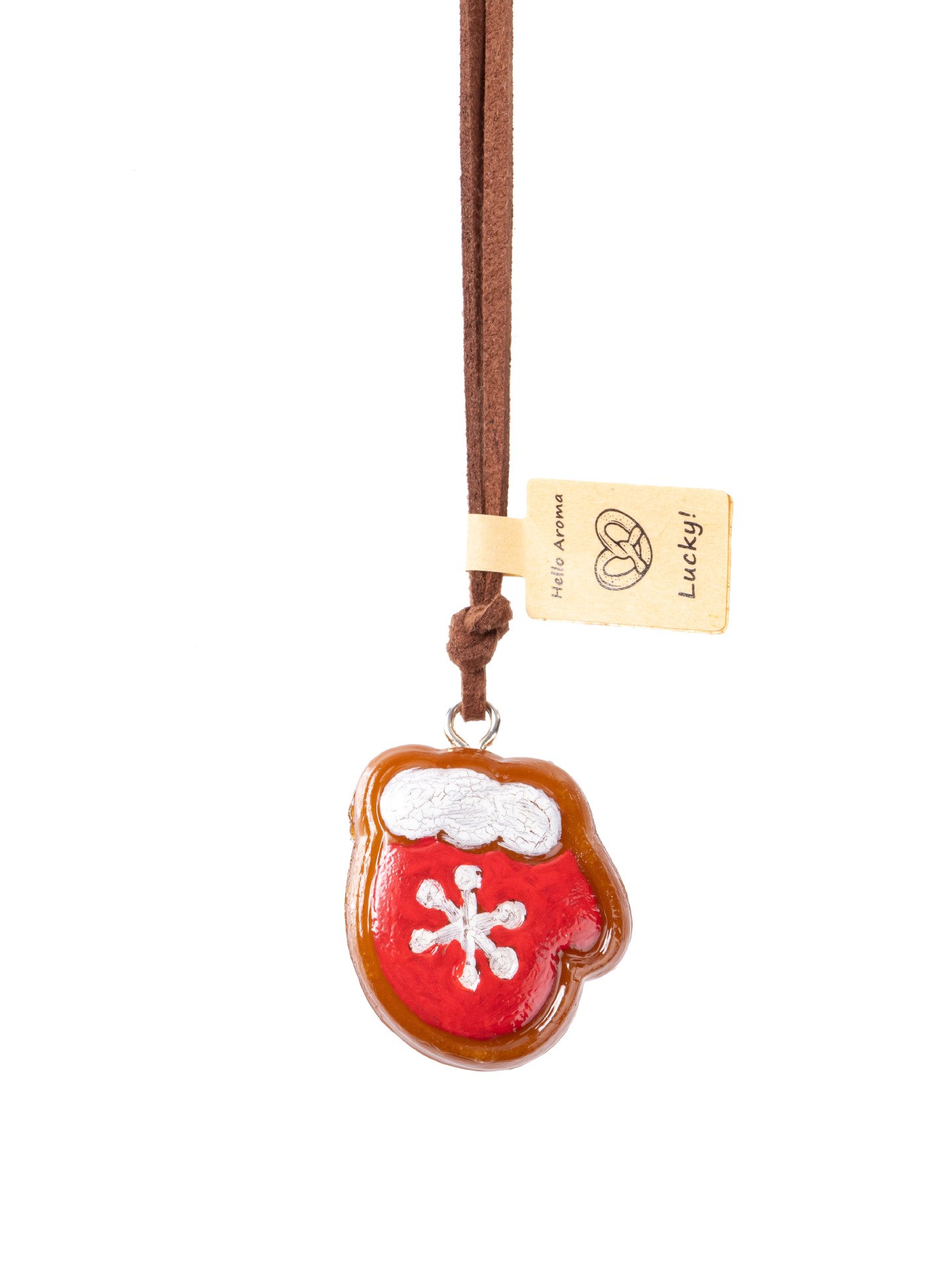 手作りアルカリ水パンストラップかわいい車載バックミラーストラップ貝果かわいいミニアクセサリーdiy装飾