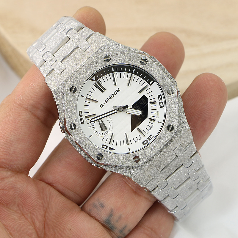 Replacement Parts for Western European Watches Ga2100 Case Modification Accessories Casio Ae1200 Steel Case