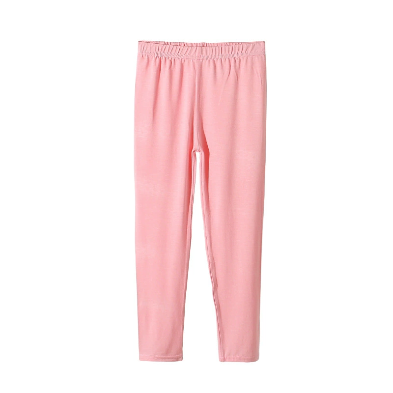 Summer leggings, black children's white colored trousers, for teenagers