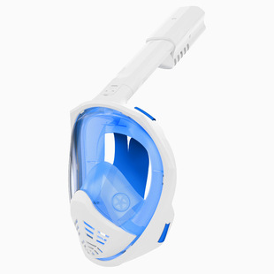 Source Factory Adult Foldable Snorkeling Goggles Diving Mask Fully Dry Swimming Breathable Anti-Choking Breathable Design