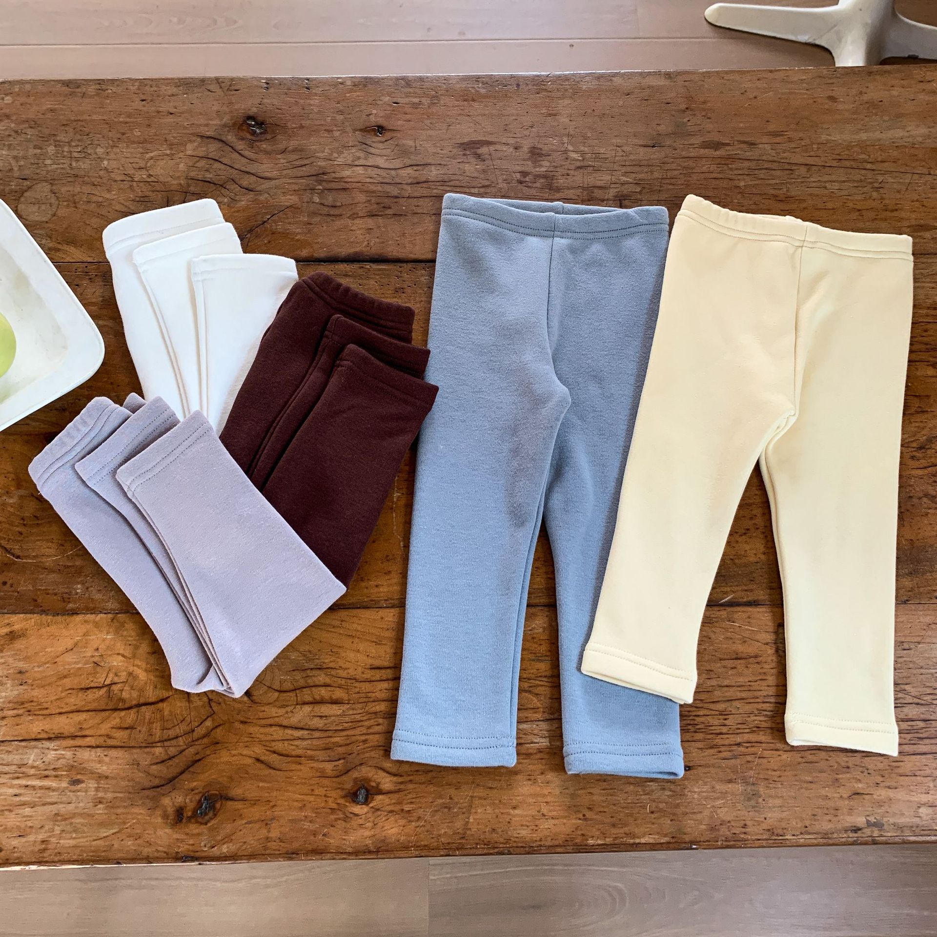 Sugar Pear ropa infantil leggings de niña ropa de invierno 2025 nuevo estilo extranjero más pantalones de cacho de primavera para niños pantalones de bebé
