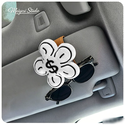 Clip for Glasses, Pink Cute: Car Glasses Clip/Bill Clip