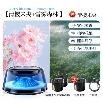 Men's Car Perfume Atomization | Car Perfume Aromatherapy - qingying-weiyang-snowy-forest-free-qingying-weiyang-3-fragrance-boxes-in-total