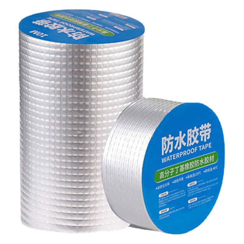 Cinta de butilo edificio techo crack techo impermeable a prueba de fugas material de reparación de fugas material en espiral fuerte a prueba de fugas Etiqueta De Agua bloqueo King