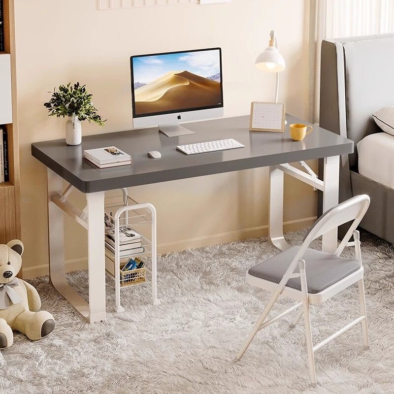 Simple Study Desk for Bedroom, Space-Saving Computer Desk for Dormitory, Minimalist Writing Desk for Study Room Simple Study Desk for Bedroom, Space-Saving Computer Desk for Dormitory, Minimalist Writing Desk for Study Room