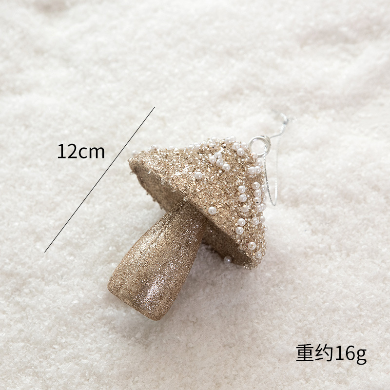 NUCHI decoración navideña transfronteriza bola de Navidad pintada bastón colgante de árbol de Navidad adorno de Navidad pequeño colgante