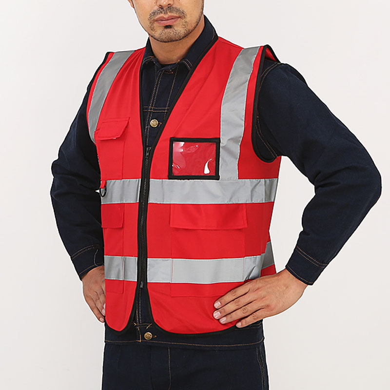 chaleco de seguridad reflectante chaleco de construcción de ingeniería de construcción ropa reflectante de trabajo chaqueta de protección de seguridad de mano de obra ropa reflectante