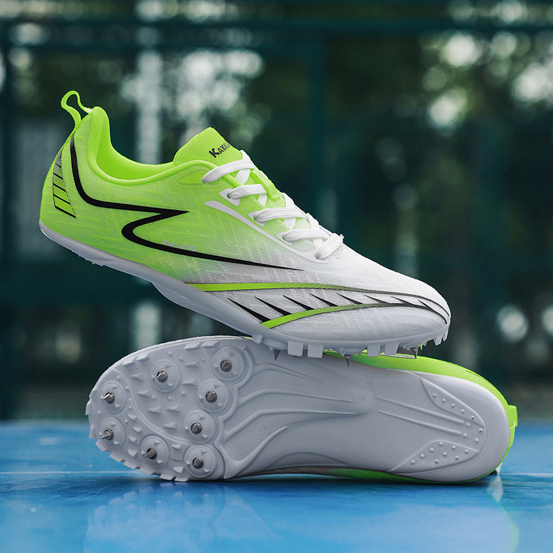 Cross-Border Student Track and Field Sprint Shoes 100m High School Entrance Exam Competition Racing Spike Shoes Men's and Women's Sports Shoes