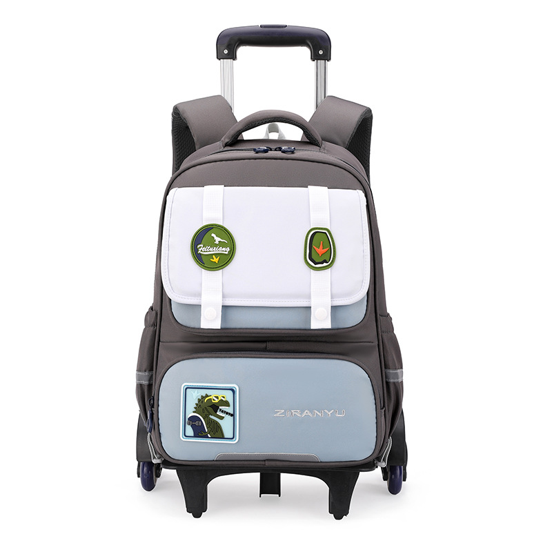 Nuevo pez natural para estudiantes de primaria, estudiantes de secundaria, bolsas de seis ruedas, escaleras de grado 234, niñas