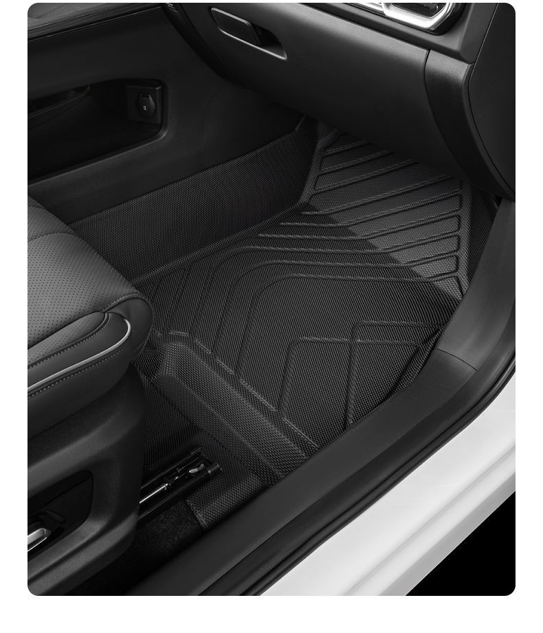 Applicable to chery exploration 06 car mat surrounding 2024 main driver covering 23 silk ring tpe rice grain pattern