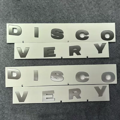 Suitable for Land Rover Discovery 4, English lettering for the hood emblem, front lettering, Discovery 3 and Discovery 4 car stickers