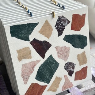 Colorful mosaic terrazzo multi-marble combination splicing indoor decoration floor wall tiles