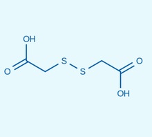 二硫代甘醇酸 ;二硫代二乙醇酸 Cas号：505-73-7