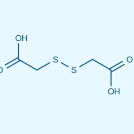 二硫代甘醇酸 ;二硫代二乙醇酸 Cas号：505-73-7