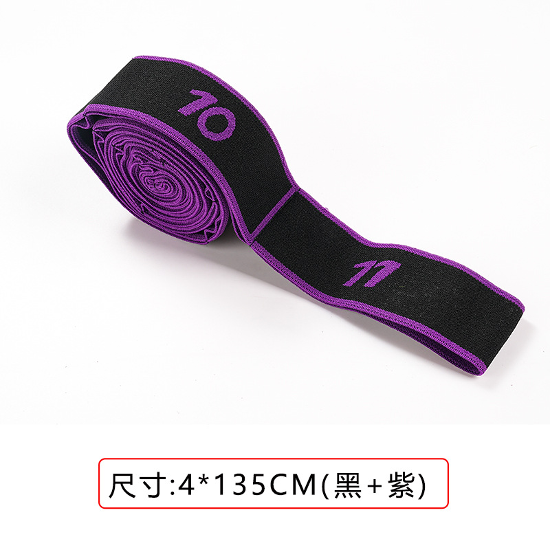 子供用ダンス専用ストレッチベルトストレッチベルトデジタルセグメント抵抗ベルトヨガストレッチベルトトレーニングストレッチベルト