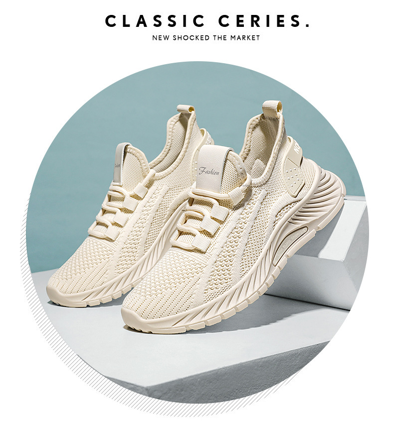 Women's Lightweight Breathable Flyknit Sneakers For Women_voghion.com