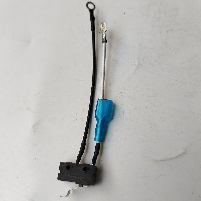 Two-wire Micro Switch Gas Stove Assembly Flameout Protection Black Small Micro Control Switch Gas Stove Accessories