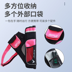 廠家新款三管箭壺 射箭競技比賽箭袋箭囊箭筒大容量腰挎箭壺