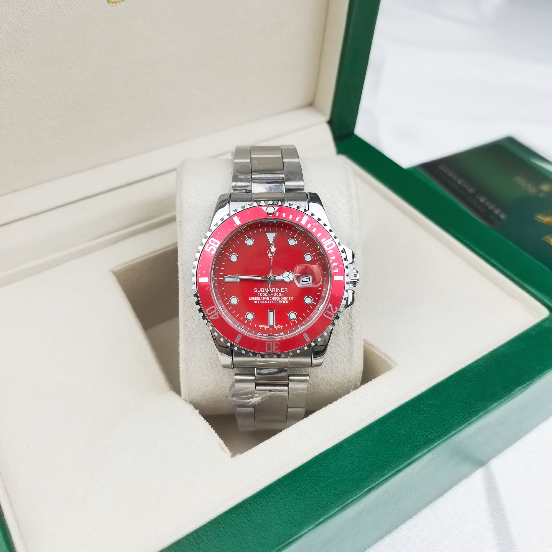 Red circle red face water ghost