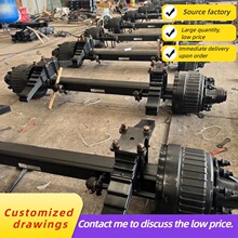 Half-trailer axle assembly leaf spring sus���܇��܇�S�S��