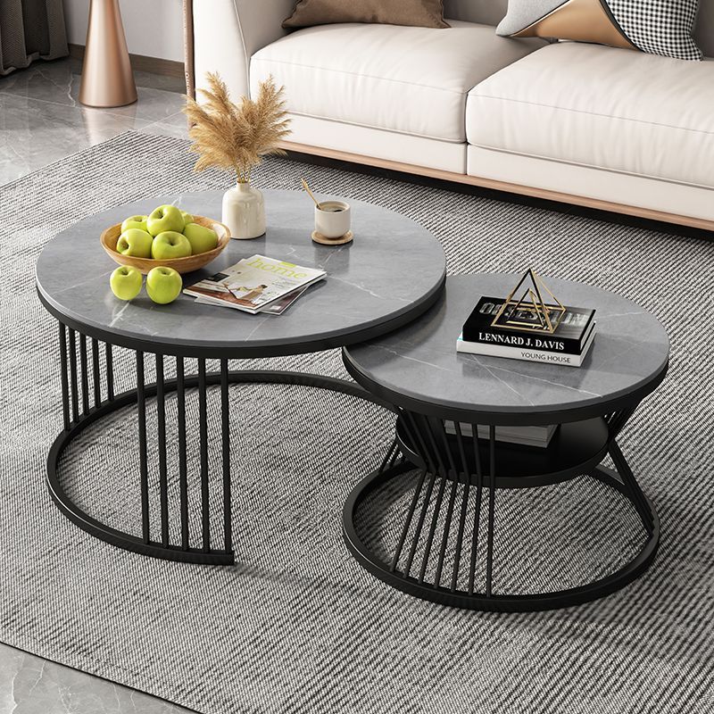 Black frame + [Italian gray stone plate] 70+50 combination