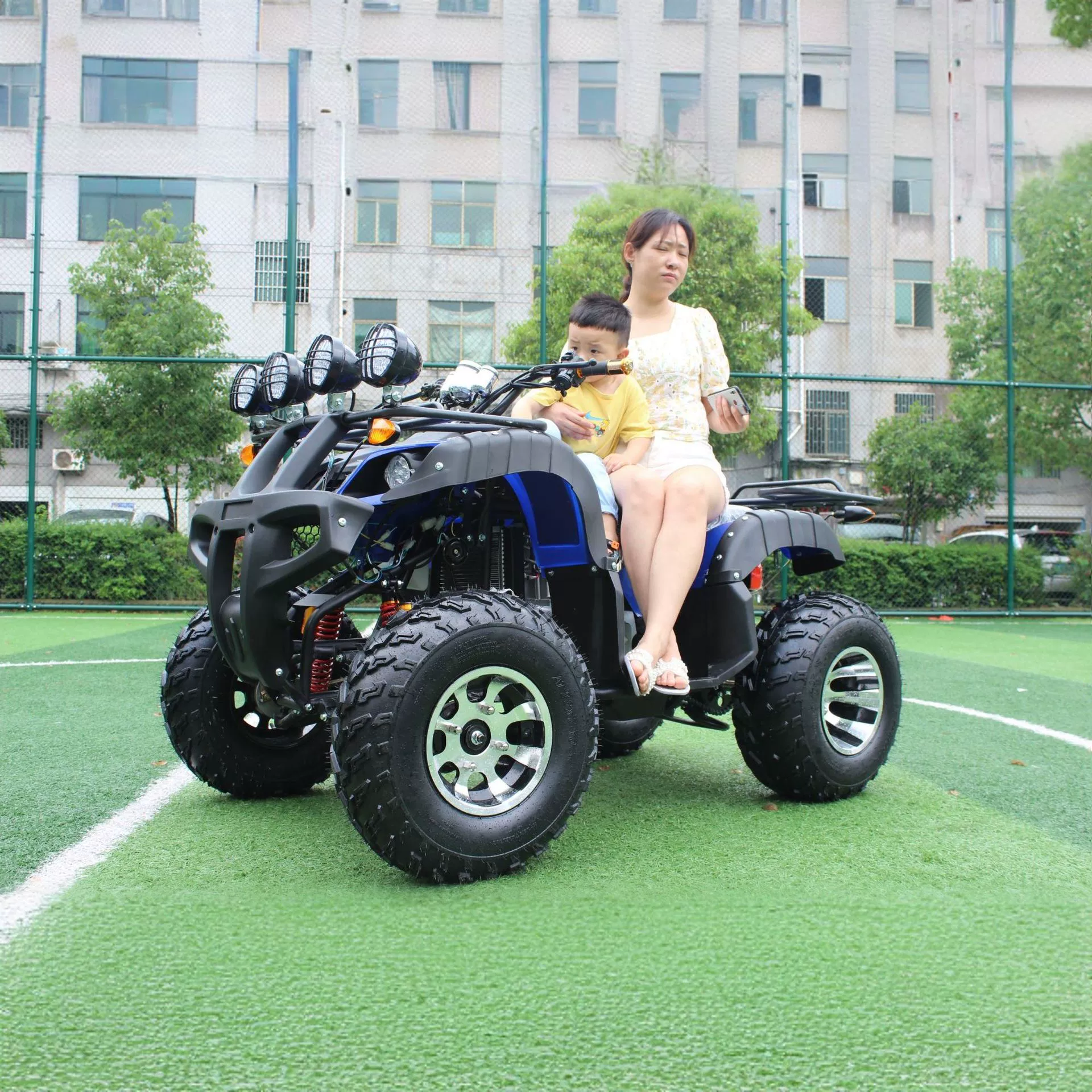 Большой бык ATV внедорожник с четырьмя колёсами, мототехника 250CC с водяным охлаждением, джунгли, внедорожник