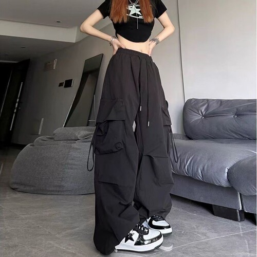 Men's and Women's Unisex Spring and Autumn New Stylish Trousers with Multiple Pockets, Casual Work Pants, Trendy Brand Couple Casual Trousers