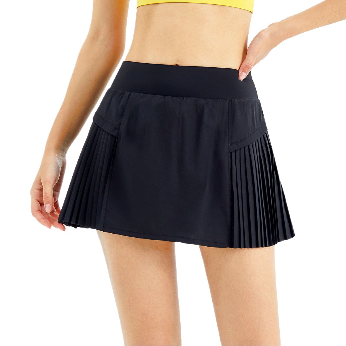 Cross-border Sports Skirt Fake Two-piece Girl Quick-drying Summer Anti-running Fitness Short Tennis Skirt Badminton Skirt
