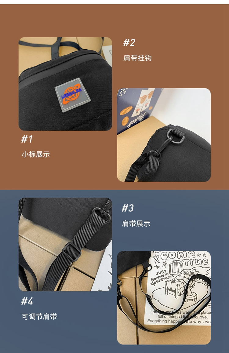 Trendy brand mini crossbody bag for men, 2025 new style backpack, trendy small bag for men, light and simple single-shoulder bag, casual crossbody bag undefined