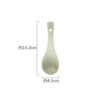 Small spoonful of milk green