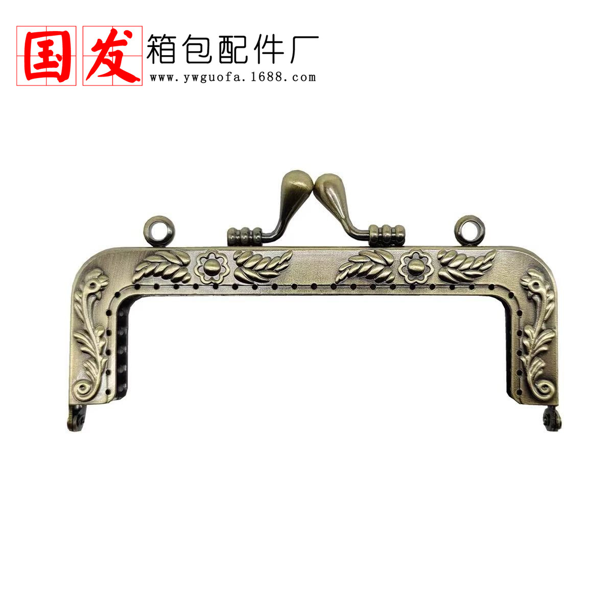 In stock; 10.5cm 12.5cm cuadrado sobresaltado goteo de oro retro botón de bolsa