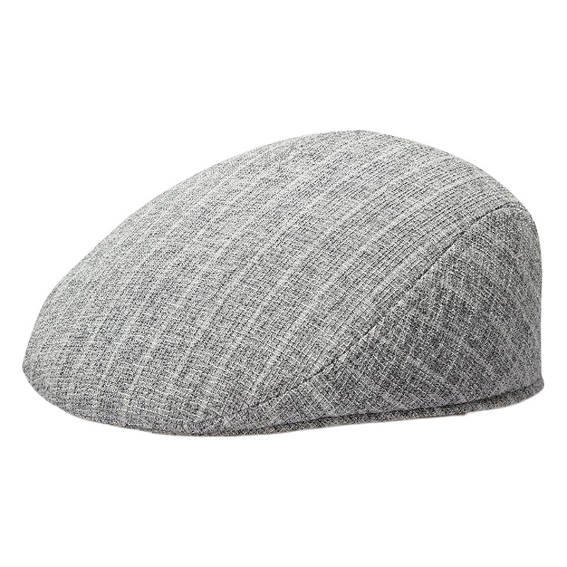 Sombrero para hombres de mediana edad y ancianos primavera y verano nuevo Lino ocio al aire libre gorra de pico sombrero de hombre al por mayor