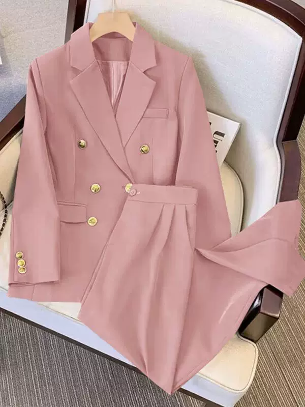 Костюм-т jacket набор, классический корейский стиль — осень отдых, высококачественный крой, размеры S–3XL