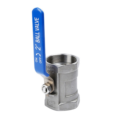 Manual internal thread threaded high temperature resistant water pipe valve switch 304 stainless steel one-piece ball valve