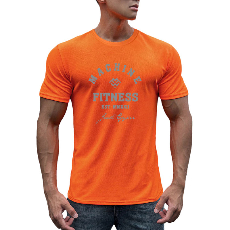 Summer elastic quick dry sports base body-friendly short sleeve…