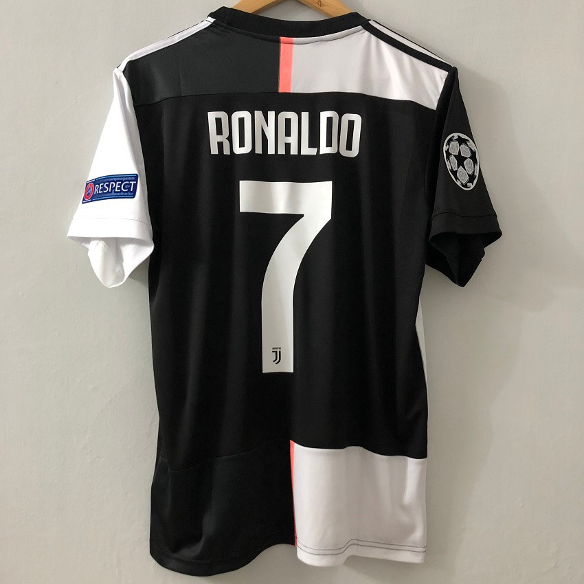 1920 유벤투스 저지 유벤투스 복고풍 축구 유니폼 Cristiano Ronaldo Di Bala 국경 간 도매 인쇄 번호 훈련 유니폼