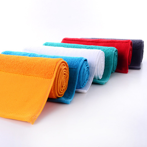 Pure cotton extra long sports towel marathon yoga outdoor running gym cotton sweat towel gift