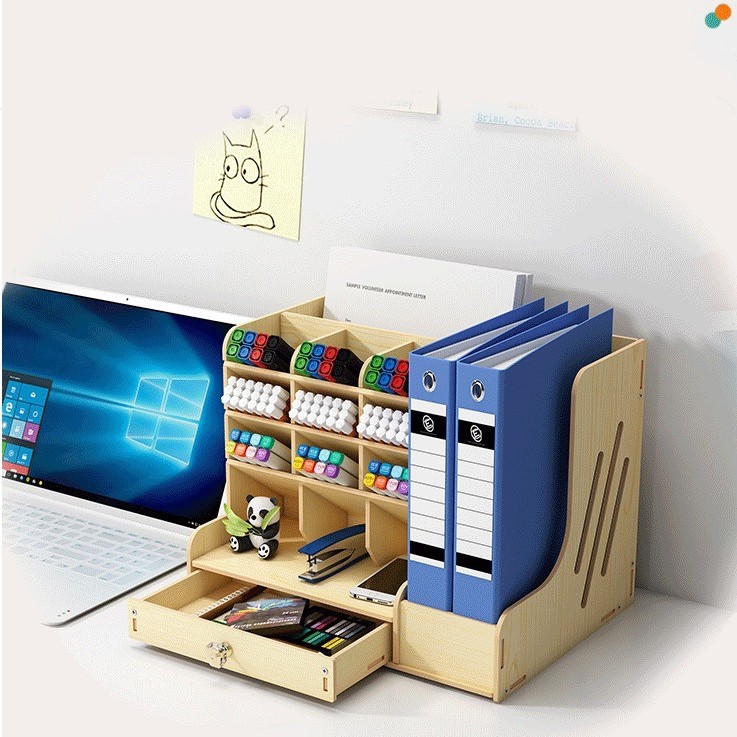 Talápices con múltiples rejillas, caja almacenamiento ma ra, papelería creativa diy, estante escritorio, oficina cajón