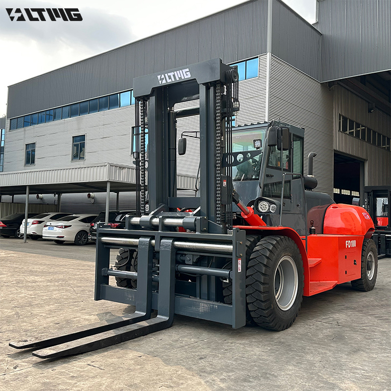 柴油叉车18吨16吨新款燃油港口堆高机10吨大马力重型大叉装车全新