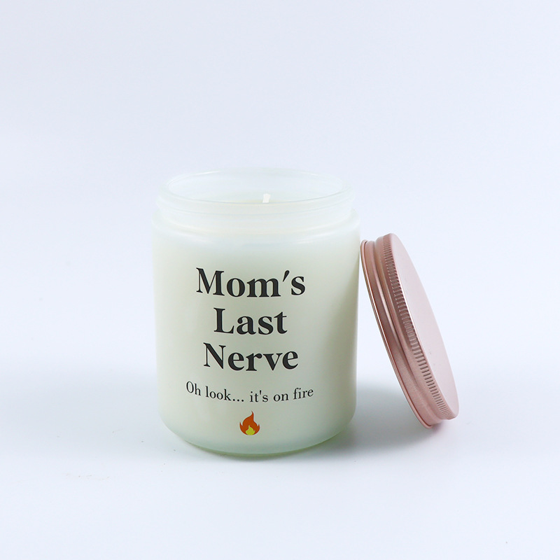 Amazon Hot Sale Día de la Madre Cera de Banana Decoración del dormitorio Cera de Soya Perfume Caja de Regalo para hacer pegatinas