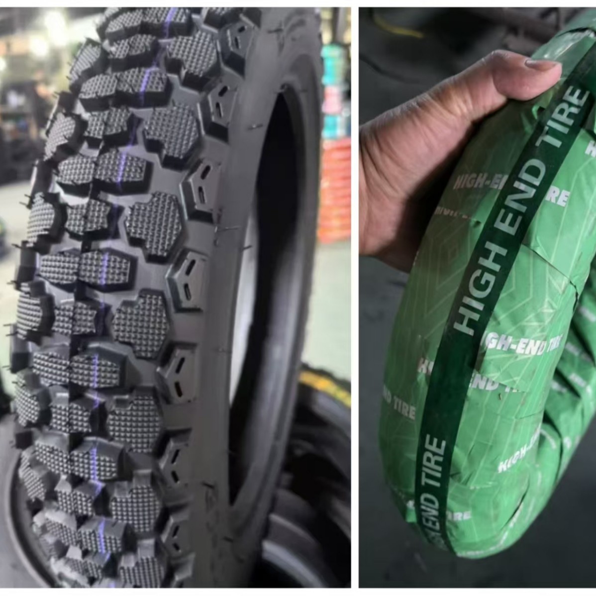 电动车轮胎16X3.0真空胎电动踏板摩托车外胎加厚越野真空胎