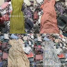 shein跨境外贸女装杂款吊带欧美性感连衣裙 工厂尾货装柜直销批发