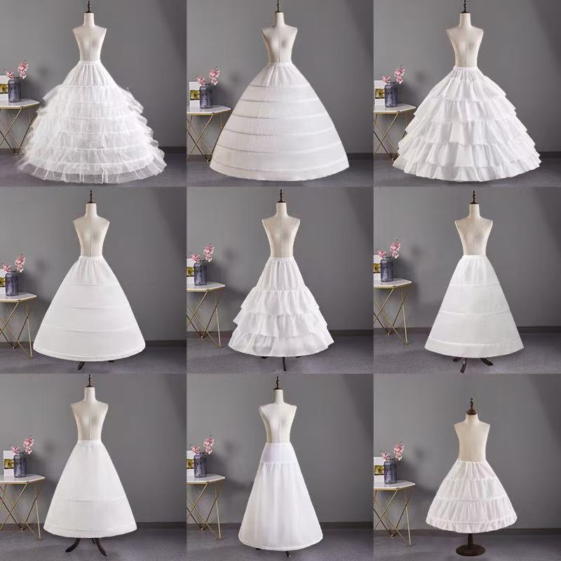 Üç qatlı fırfırlı yubka, 80 sm, elastik bel, Lolita və toy üçün