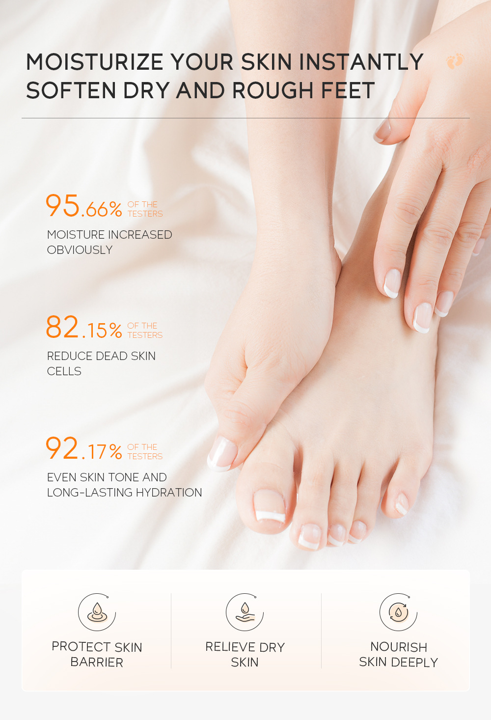 Cross-border QUIYUM milk and honey peel-off foot wax e foot care keratin manufacturer's wholesale in stock undefined