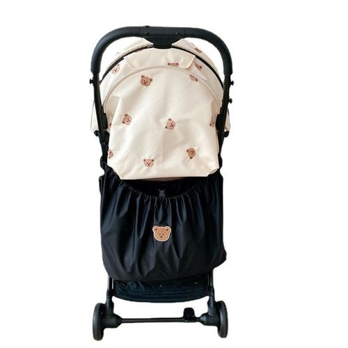Ins Korean-style baby stroller storage bag, outdoor bottle and diaper storage bag, children's cart accessory bag