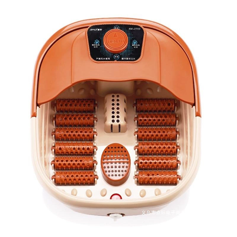 Foot bath constant temperature foot therapy 2700 foot massage fully automatic household foot machine electric foot bath bucket plus