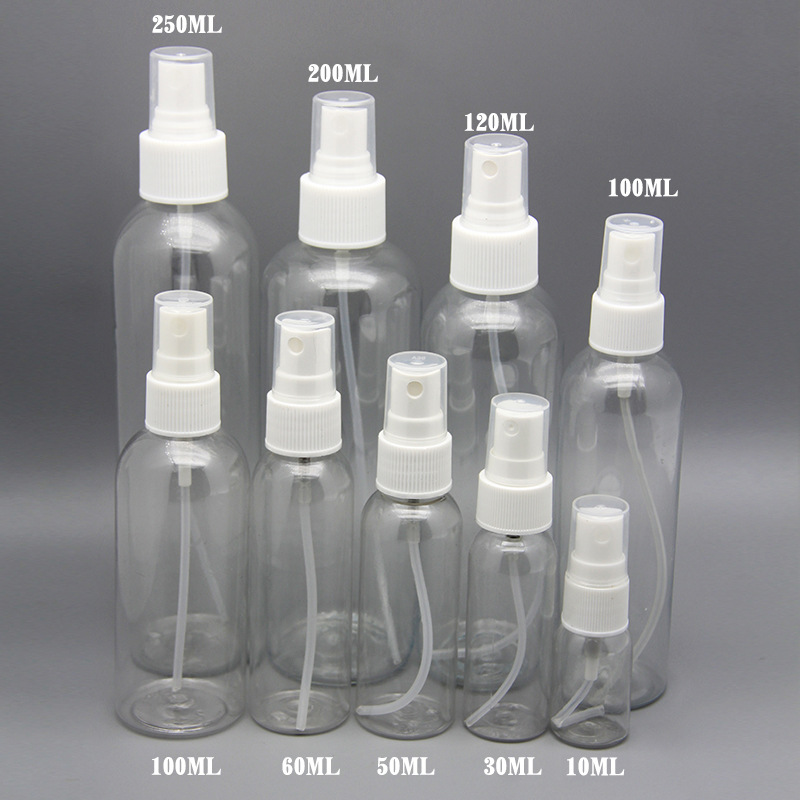 圆肩喷雾瓶系列塑料 日化用品包装瓶 多规格